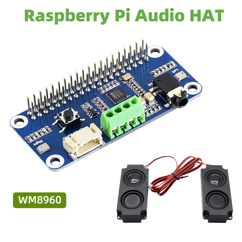 Golf Zero - การ์ดเสียง WM8960ราสเบอรี่ Pi Hi-Fi ลำโพงสำหรับ Pi
