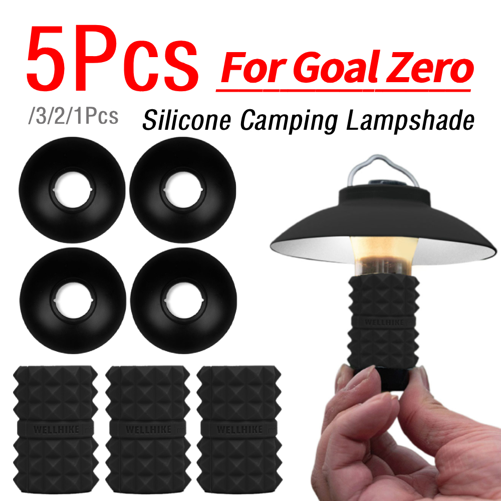 Golf Zero - 1/2/3/5 ชิ้น ปลอกซิลิโคนสำหรับโคมไฟ Goal Zero ปลอกป้องกันโคมไฟสำหรับตั้งแคมป์