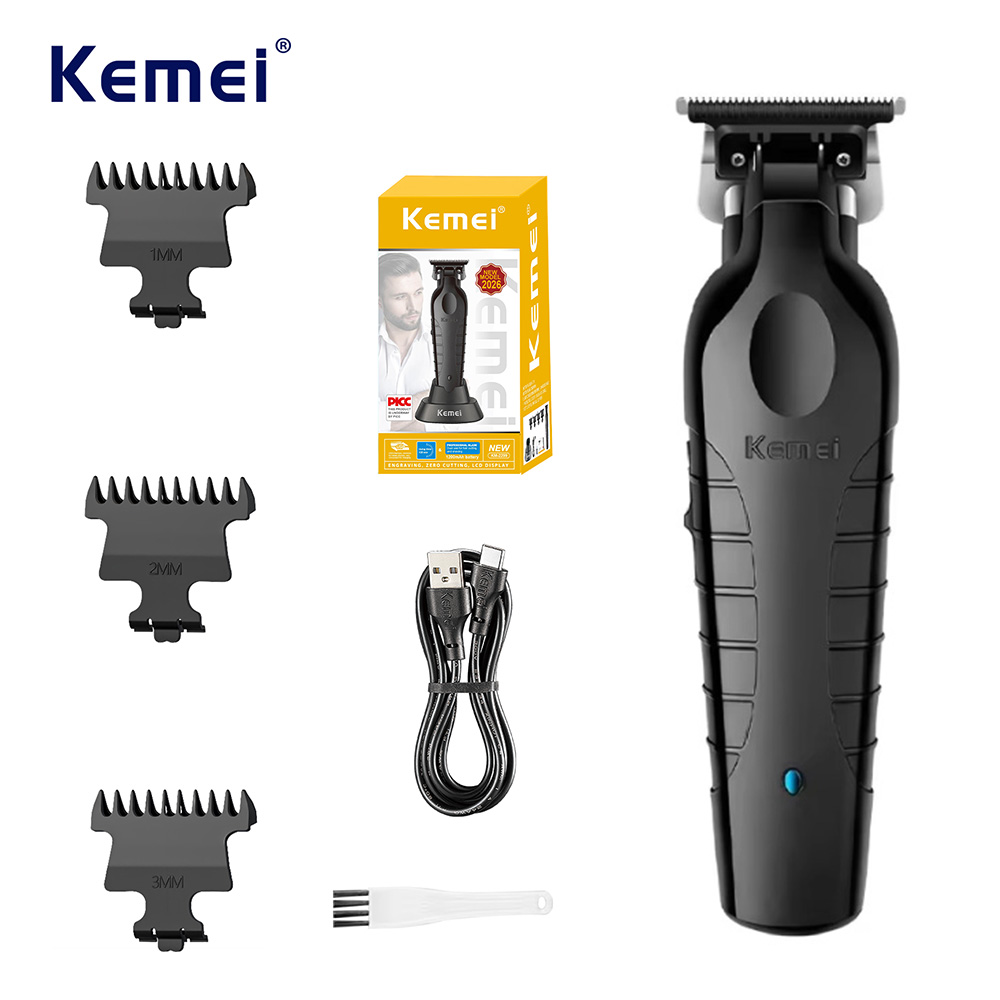 Golf Zero - เครื่องตัดผม Kemei 2299 รุ่นดั้งเดิม สำหรับผู้ชาย ระดับมืออาชีพ