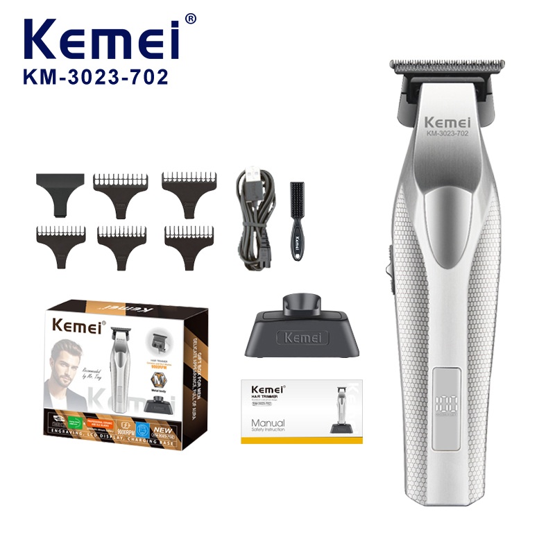 เครื่องตัดผมไร้สาย Kemei 3023- - Golf Zero บทวิจารณ์และราคา
