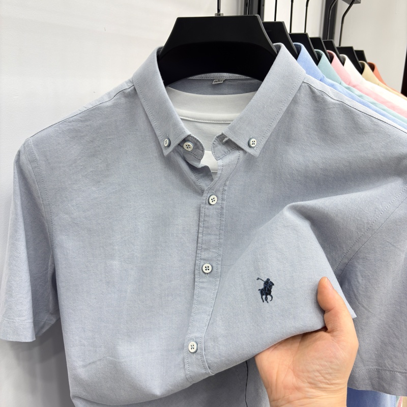 เสื้อเชิ้ตแขนสั้นผ้าฝ้าย 100%  - Golf Equipment Discount บทวิจารณ์และราคา